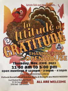An Attitude of Gratitude: Thanksgiving Open House @ Good Shepherd Methodist Church | New York | United States